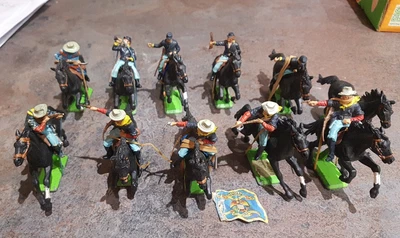 £24.99 • Buy BRITAINS DEETAIL 11 Union Cavalry  SOLDIERS  Job Lot American Civil War
