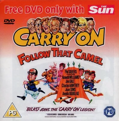 CARRY ON FOLLOW THAT CAMEL - Ken Williams*Charles Hawtrey*Joan Sims : PROMO DVD • £1.40