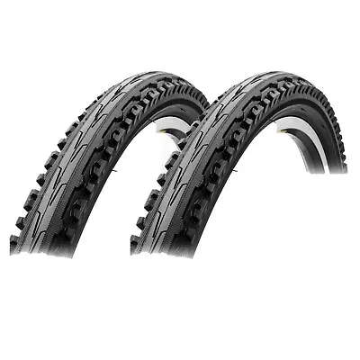 PAIR - Sunlite K847 Kross Plus Tires 26x1.95 Black Hybrid MTB 26  X 1.95  Bike • $34.15