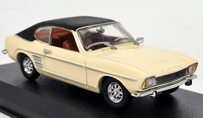 Detail 1/43 - Ford Capri MK1 3000E 1969 Cream Diecast Model Car • £34.99