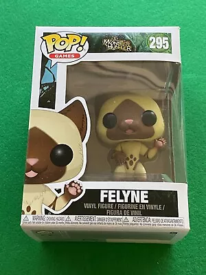 Monster Hunter Funko POP! Video Games Felyne Vinyl Figure #295 BRAND NEW • $15