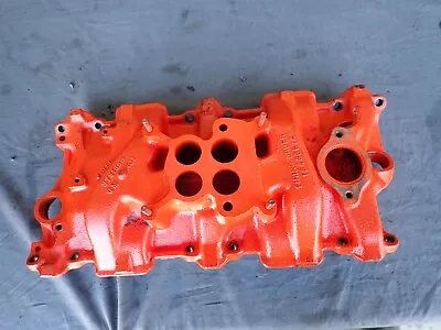 $149 • Buy OEM GM 4 Barrel Intake Manifold 3731398 1957 283 4 Barrel Chevy Corvette B 11 7
