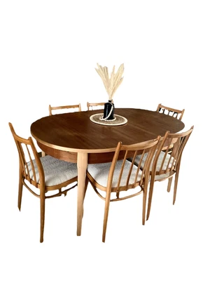 £600 • Buy Mid Century  Teak Macintosh Table And Schreiber Chairs