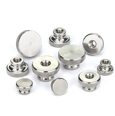 Knurled Thumb Nuts Assorted Sizes M3-M8 Stainless High-Type Hand Grip Knob Nut • $2.09