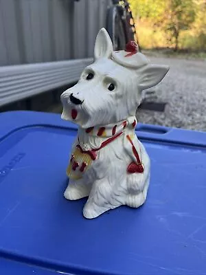 Vintage Reliable Plastic Scotty Scottie Dog Piggy Bank 1970’s Made In Canada • $29.99