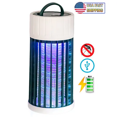 Bug Zapper Electric Mosquito Killer - Portable USB Rechargeable Fruit Fly Trap • $10.99