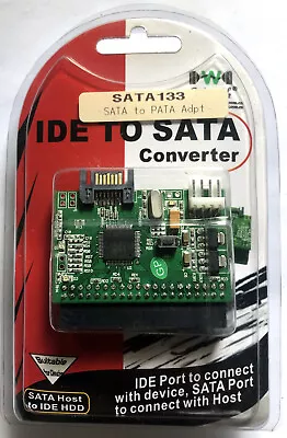 IDE TO SATA Converter Board SATA133 - BRAND NEW IN BOX • $9.95