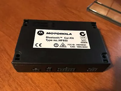 Motorola Bluetooth Car-Kit HF 850 SYN1102A Fits 06 Mercedes CLK • $12