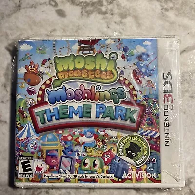 Moshi Monsters: Moshlings Theme Park (Nintendo 3DS 2012) **Brand New** • $7