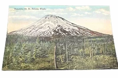 Vintage Postcard: Beautiful Mt St Helens Washington ~ Unposted • $4.25