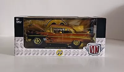 M2 Machines 1/24th Scale Moon Eyes Equipped 1957 Chevrolet Bel Air Chase 1/500 • $62.95