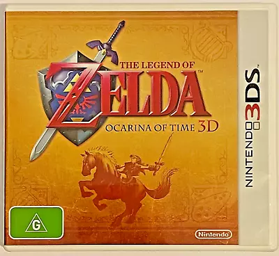 THE LEGEND OF ZELDA OCARINA OF TIME 3D Nintendo 3DS XL VERY GOOD CONDITION AUS • $55