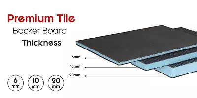 Tile Backer Board Thermal Insulation Underfloor Heating Floors Walls 6 10 20mm • £79.99