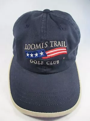 Loomis Trail Golf Club USA Blue Imperial Adjustable Baseball Cap Hat • $9.99