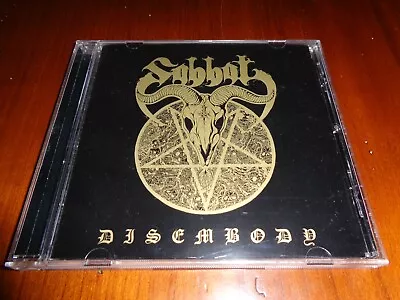 SABBAT  Disembody  CD  Metalucifer Desaster  • $14.94