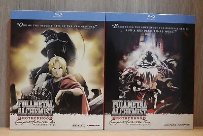 Fullmetal Alchemist: Brotherhood Complete Blu-ray Collection 1 2 Epi 1-64 New • $37.50