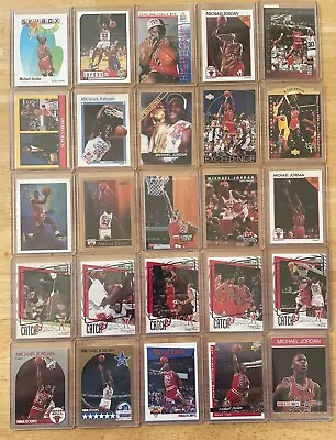 25-Michael Jordan Card Collection. • $35