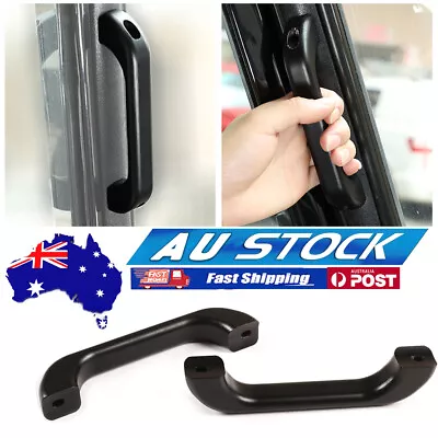 Black Alloy A-pillar Handle Trim For Land Rover Defender 90 110 130 2004-2018 • $69.99