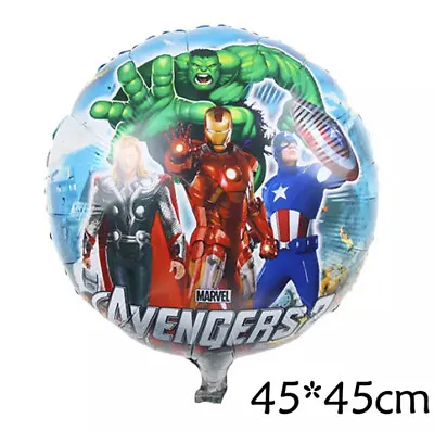 NEW Avengers Super Heroes Large Mylar Foil Balloon 18” Round Super Hero • $1.50