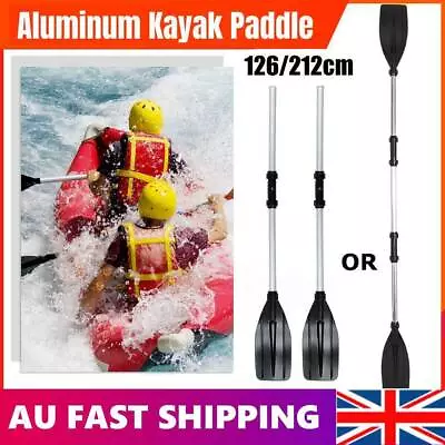 2 X H/DUTY TELESCOPIC ALUMINIUM OARS PADDLES BOAT MARINE KAYAK BOAT PADDLES AU • $22.99