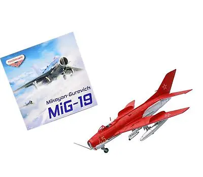 Mikoyan-Gurevich MiG-19S Farmer C Fighter Aircraft Yellow 45 VVS Display Team By • $137.49