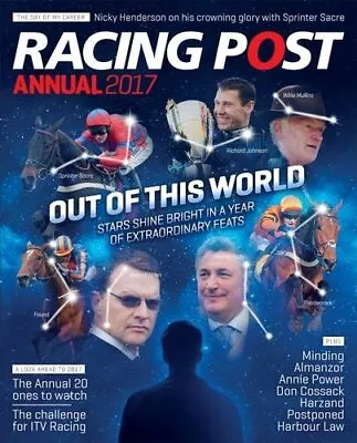 Racing Post Annual 2017 By Nick Pulford Book The Cheap Fast Free Post • £4.68