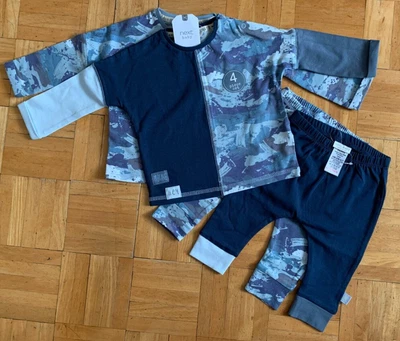 £14.99 • Buy BNWT Baby Boys Camo 2 Tops 2 Leggings Matching Outfit/Set 3-6 Months NEXT