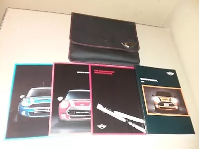 Mini Cooper Leather Case With Owners Manual Operators Guide User Guides • $15