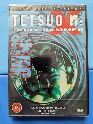 Tetsuo 2 Body Hammer DVD New And Sealed Rare OOP • £19.99