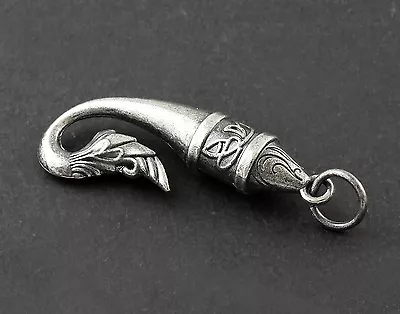 Tribal Maori Vintage Metal Key Ring Belt U Hook Wallet Chain FOB Clip Biker • $6.99