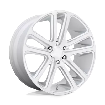 Dub 1pc S257 22x9.5 5x5.0 Gl-slvr-brsh 10mm - S257229573+10 • $343.73