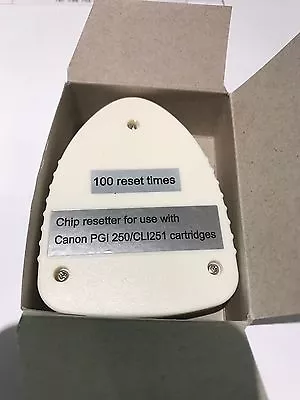 $29.98 • Buy Chip Resetter For Canon PGI-250 And CLI-251 Ink Cartridge Refill Reset 100 Times