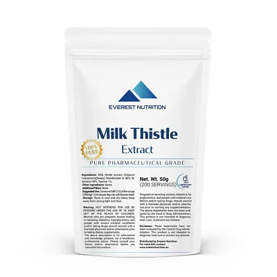 Milk Thistle Extract Silymarin 80% Powder Liver Aid • £9.15
