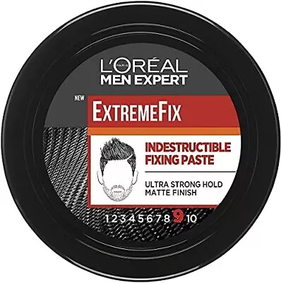 L’Oreal Men Expert Hair Style Paste Extreme Fix Extra Strong Hold Hair Produc • £4.54