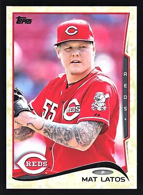 Mat Latos Cincinnati Reds 2014 Topps Camo #597 Ser. # /99 • $9.99