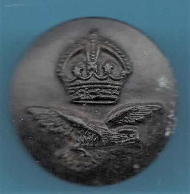 £2.50 • Buy Wwii Royal Air Force Airman's Kc Large Black Plastic Button