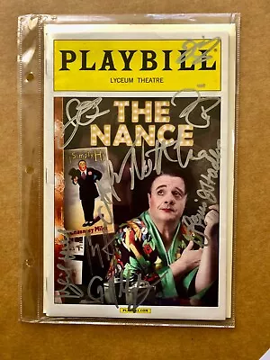 Nathan Lane Autographs  And 8 Others The Nance T.M COA JSA • £120.64