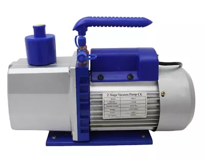 110V 7CFM Vacuum Pump Dual-stage Rotary Vane Vacuum Pump Oil Window  • $220.90