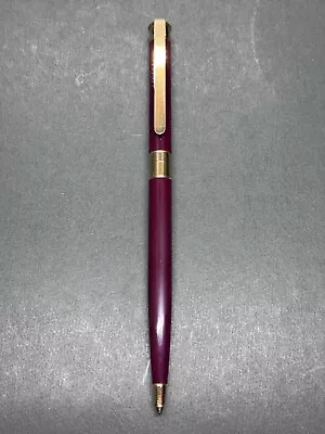 MONTBLANC NOBLESSE OBLIGE Early-Model  Burgundy Bordeaux GT Twist Ballpoint Pen • $200