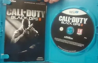 Call Of Duty Black Ops II 2 (Nintendo Wii U 2012) PAL Complete 30 Day Warranty • $19.95