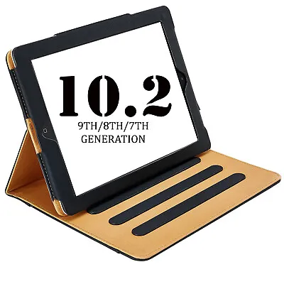 £11.99 • Buy 7th 8th 9th Gen Generation Apple IPad 10.2 Inch Leather Genuine Smart Case Cover