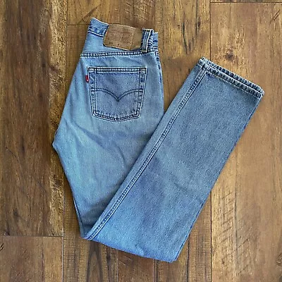 Women's  Levis 501 1990s Jeans  Size 30x34  (Measured 29 X 33)  Made In USA • $46.75