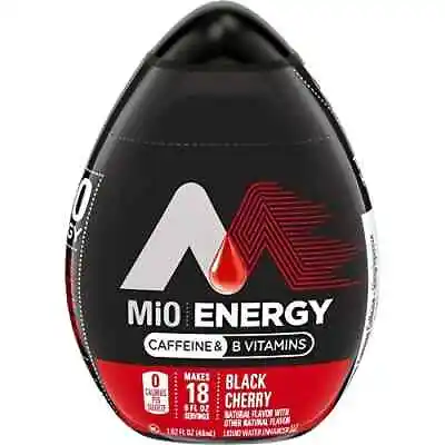 (4) MiO Energy Black Cherry  Caffeine & B Vitamins 1.62 Oz   Sep. 2023 • $21.99