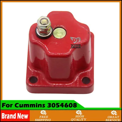 FUEL SOLENOID COIL 12V Volt For Cummins M11 ISX15 QSX15 N14/855 3054608 209940 • $47.39