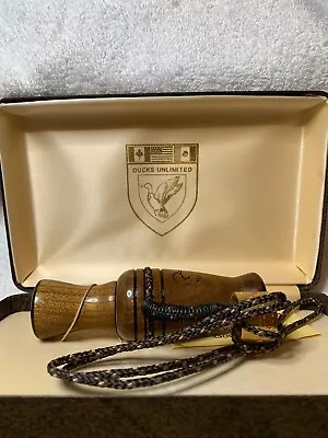 Ducks Unlimited Goose Call By Big River W/14K Plated Goose Band • $48