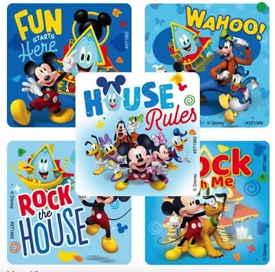 20 Disney Mickey Mouse Funhouse Stickers Party Favors Teacher Supply Donald  • $3.15