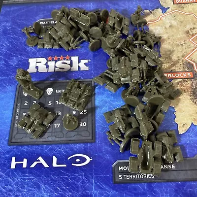 Risk: Halo Legendary Edition UNSC Green Replacement Parts Units Base Piece • $16.99