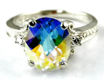 MERCURY MIST TOPAZ Sterling Silver Ladies Ring - Handmade • SR136 • $136.99