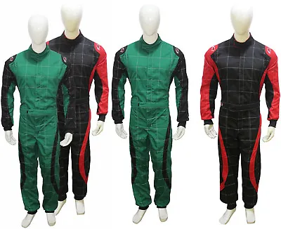 Karting / Race / Rally Suits (overall) Adult Kids Poly Cotton Excellent Quality • £30.99