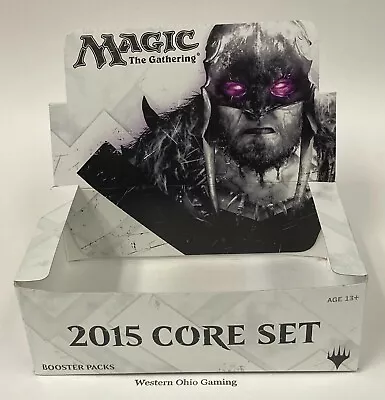 Magic The Gathering Magic 2015 Core Set EMPTY Booster Box READ USED MTG M15 • $14.99